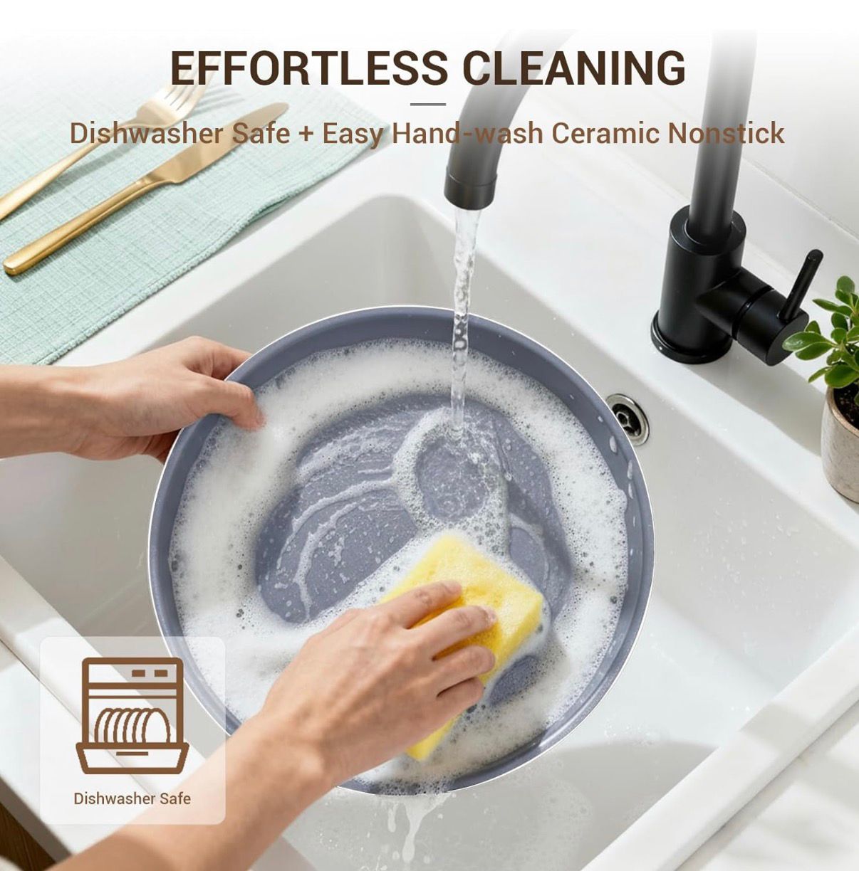 Kitchen Set Detachable Handle